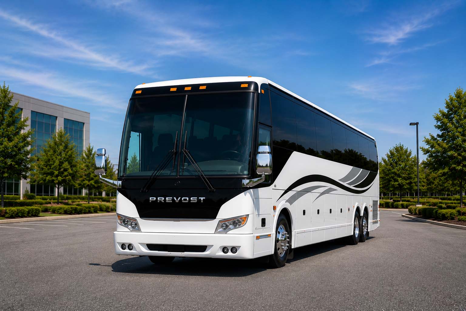 Charter bus rental in Gaithersburg, MD