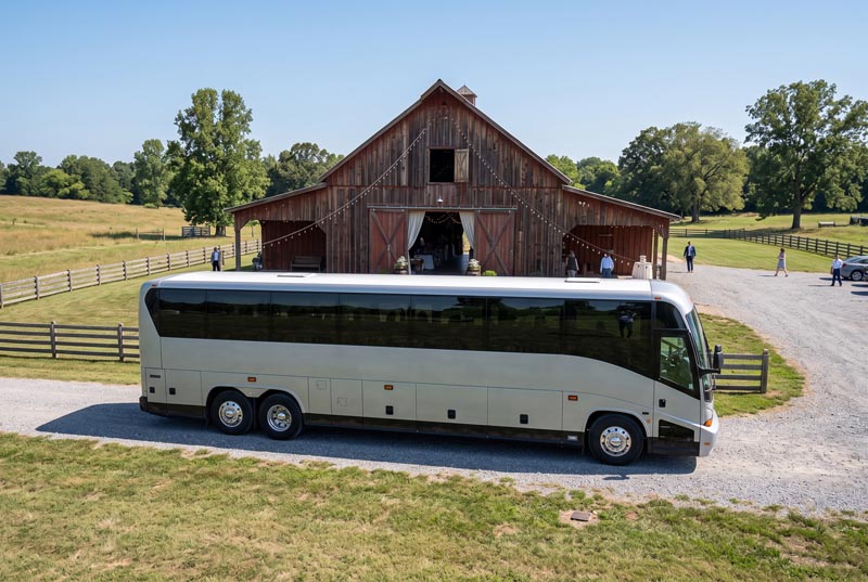 Wedding Shuttle Bus Services in Gaithersburg, MD
